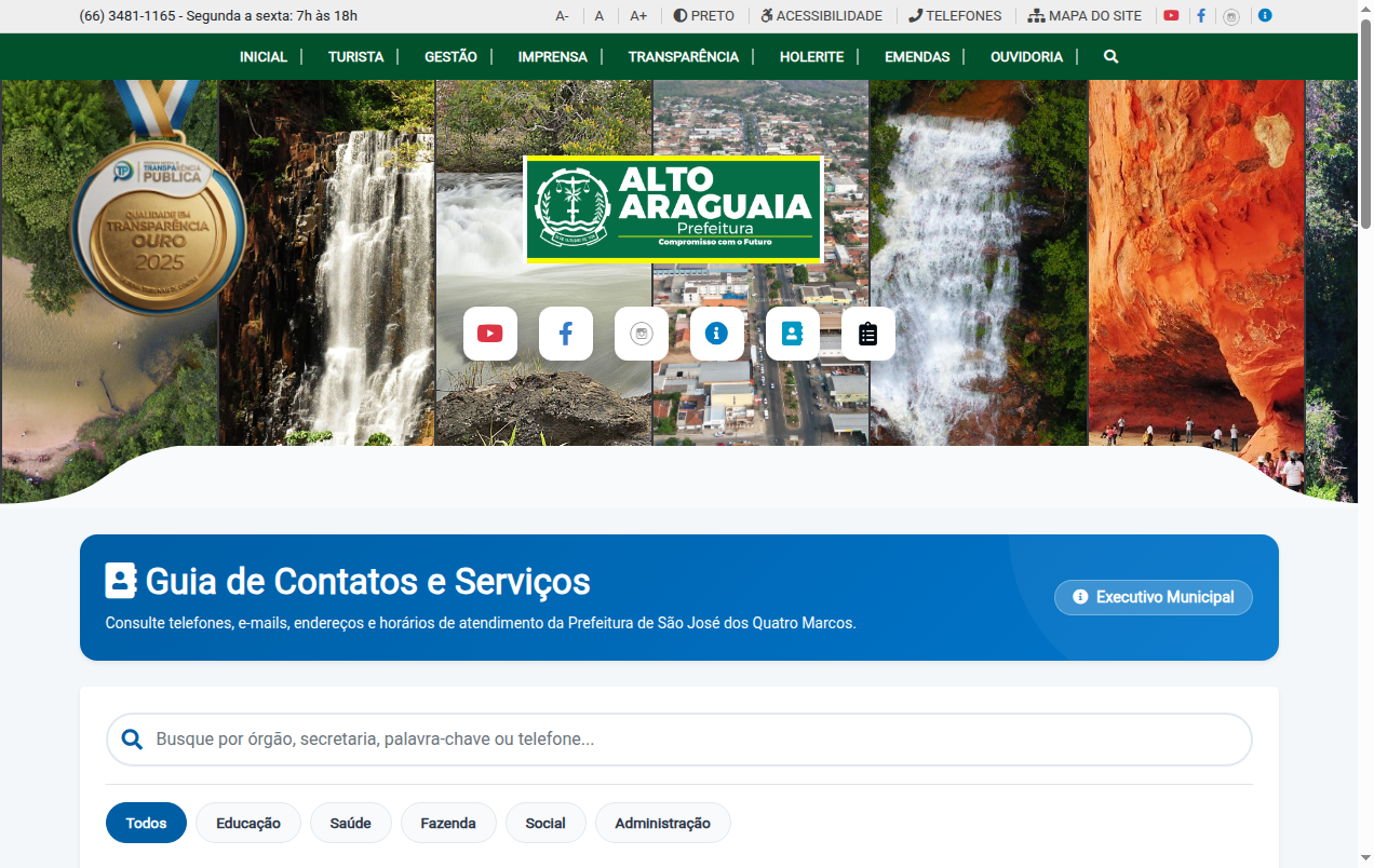 Screenshot de Telefones Úteis