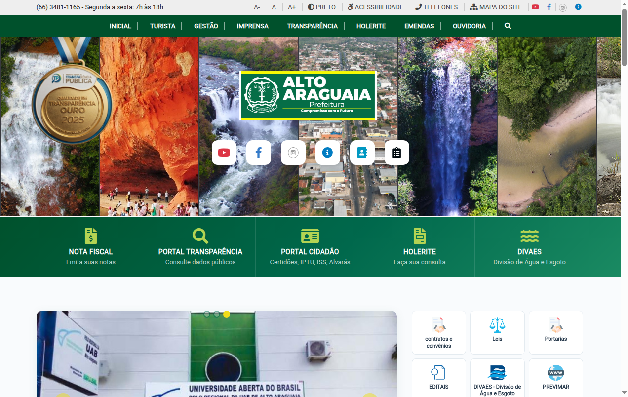 Screenshot de Notícias