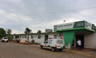Seis árvores são removidas para obra de requalificação do Hospital Municipal em Alto Araguaia