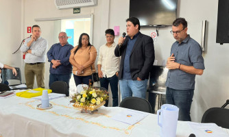 Gustavo Melo toma posse como presidente do Coress e defende o fortalecimento da saúde na região sul