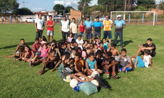 Secretaria de Esportes de Alto Araguaia está com inscrições abertas para escolinha de futebol de campo