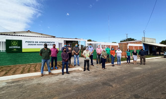 Por meio de live, prefeito Gustavo Melo entrega Posto de Atendimento de Saúde para Jardim Novo Araguaia