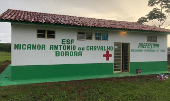 Prefeitura de Alto Araguaia e comunidade se unem para reforma de unidade de saúde no Rio do Peixe