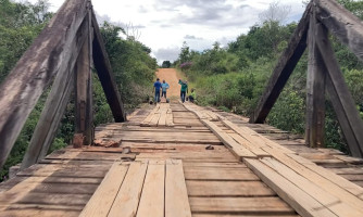 Investimento de R$ 2,7 milhões assegura reforma de quatro pontes de madeira na zona rural