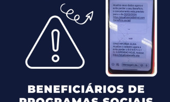 Assistência Social de Alto Araguaia alerta beneficiários de programas sociais sobre golpe via WhatsApp