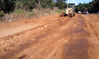 Prefeitura de Alto Araguaia investe na recuperação da MT-462 e MU-39