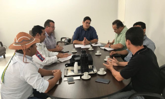 Em reunião, prefeito Gustavo Melo e vereadores discutem demandas e projetos para Alto Araguaia