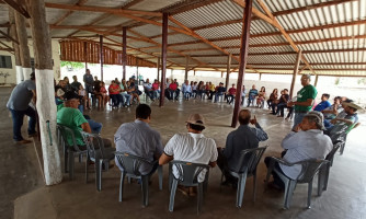 Reunião com produtores discute reabertura de estrada para encurtar em 40km ligação com região do Rio do Peixe