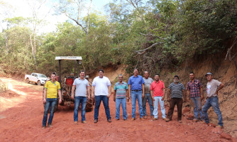 Prefeitura de Alto Araguaia recupera e cascalha Serra das Malvinas na região do Gato Preto