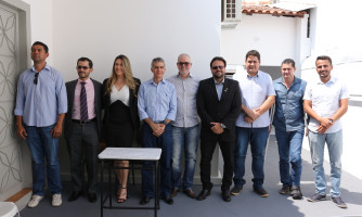 Prefeito Gustavo Melo participa de cerimônia de reinauguração do NIO em Alto Araguaia
