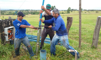 DIVAES substitui bomba d’água no Assentamento da região do Córrego Rico