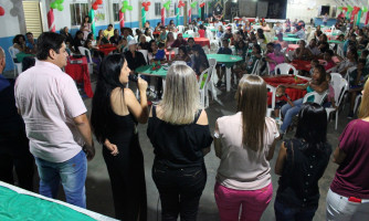 Serviço de Convivência de Alto Araguaia encerra atividades com confraternização entre pais e filhos