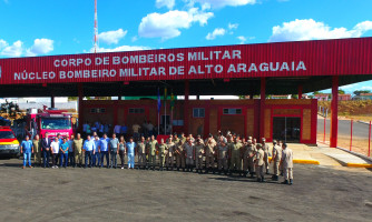 Alto Araguaia inaugura primeiro Núcleo do Corpo de Bombeiros da região Sudeste de MT