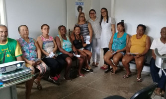 Nasf realiza orientações a grupos contra tabagismo nas Unidades Básicas de Saúde