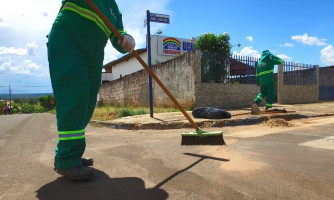 Prefeitura de Alto Araguaia intensifica serviços de limpeza urbana