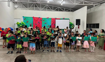 Famílias acompanham atividades desenvolvidas em projetos sociais de Alto Araguaia