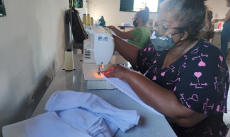 Curso de corte e costura capacita mulheres e produtos farão parte do programa Cegonha Araguaiense