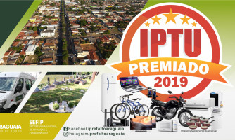 IPTU Premiado de 2019 em Alto Araguaia sorteia moto e mais 14 prêmios; guias serão entregues nas residências