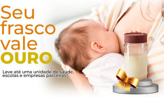 Campanha em Alto Araguaia arrecada potes para armazenamento de leite materno
