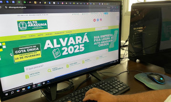 Emissão de Alvará do exercício de 2025 já está disponível em Alto Araguaia