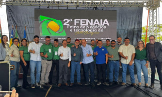 Deputados Dr. Eugênio e Chico Guarnieri participam da abertura da 2ª FENAIA em Alto Araguaia