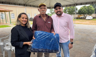 Prefeitura de Alto Araguaia inicia entrega de 500 cobertores doados pelo Estado