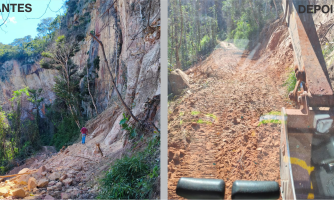 Alto Araguaia e Alto Taquari atuam em conjunto após bloqueio de estrada na zona rural