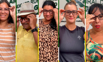 Exames oftalmológicos do Mutirão Rural asseguram óculos a 215 moradores de Alto Araguaia