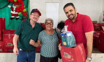 Famílias de Alto Araguaia são contempladas com cestas natalinas do Programa Ser Família Solidário