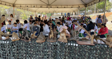 Palestra ambiental chama atenção de alunos da rede pública de ensino em Alto Araguaia