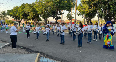 Alto Araguaia realiza 2ª Alvorada Cívica com Fanfarra Municipal no Dia da Independência