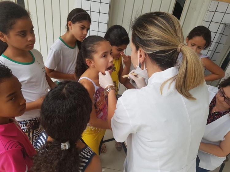 Alunos da rede pública de ensino de Alto Araguaia recebem ações do Programa Saúde na Escola