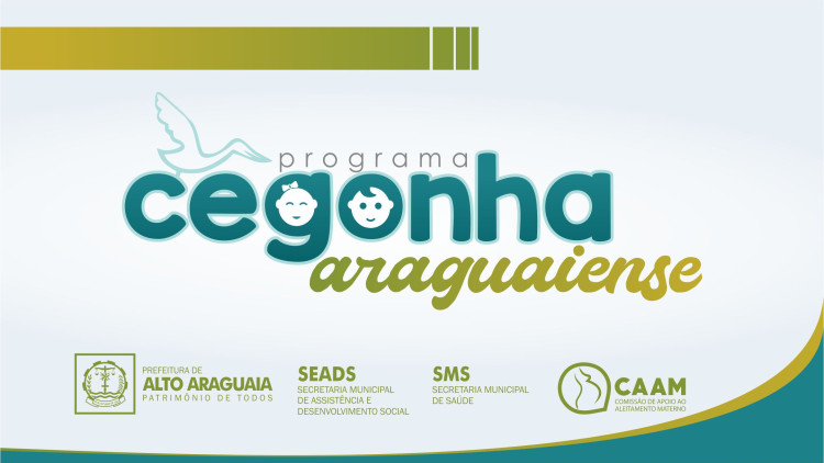 Programa Cegonha Araguaiense será lançado neste sábado (01) pelo prefeito Gustavo Melo e Assistência Social