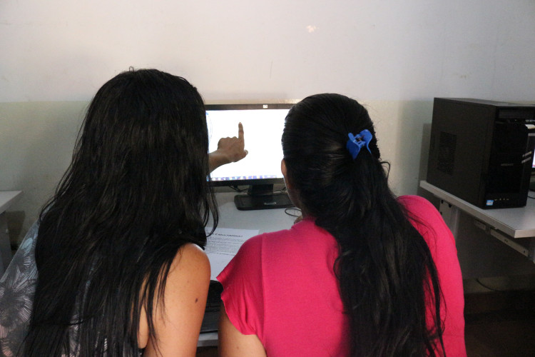 Cras de Alto Araguaia oferece curso de informática básica para famílias atendidas pelo Serviço de Convivência