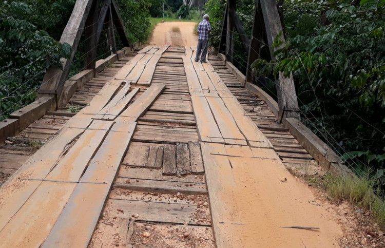 Tráfego em trecho da MT-465 será interditado para reforma da ponte sobre o Rio Ariranha