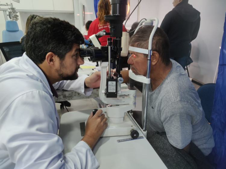 Mutirão realizado pela Prefeitura de Alto Araguaia facilita acesso da população à exames oftalmológicos