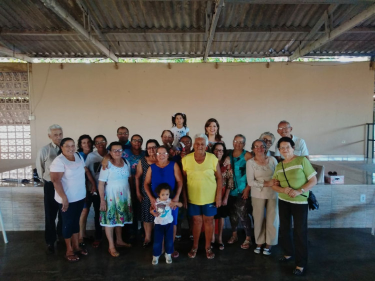 Cras de Alto Araguaia realiza ações para grupo da terceira idade e crianças do Serviço de Convivência