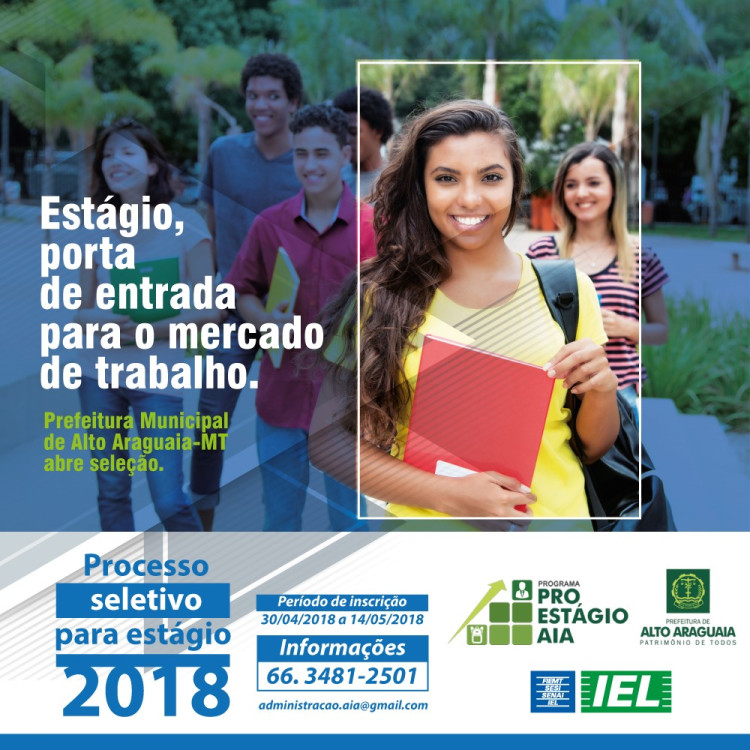 Programa Pró-Estágio em Alto Araguaia amplia para 19 a oferta de vagas em cursos de graduação