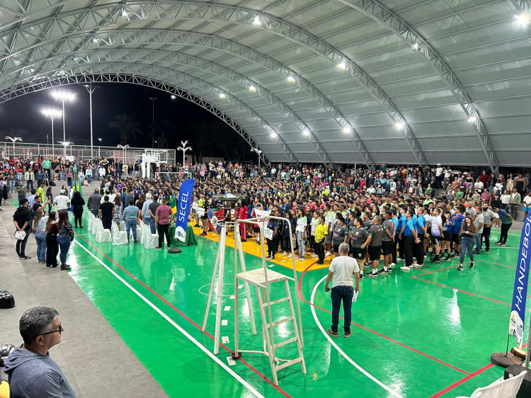 Espirito esportivo marca abertura dos Jogos Escolares e Estudantis Mato-grossenses em Alto Araguaia