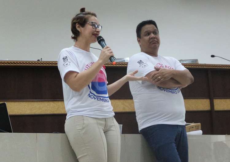 “Até março estarei completamente curada”, diz paciente diagnosticada com câncer durante palestra de prevenção