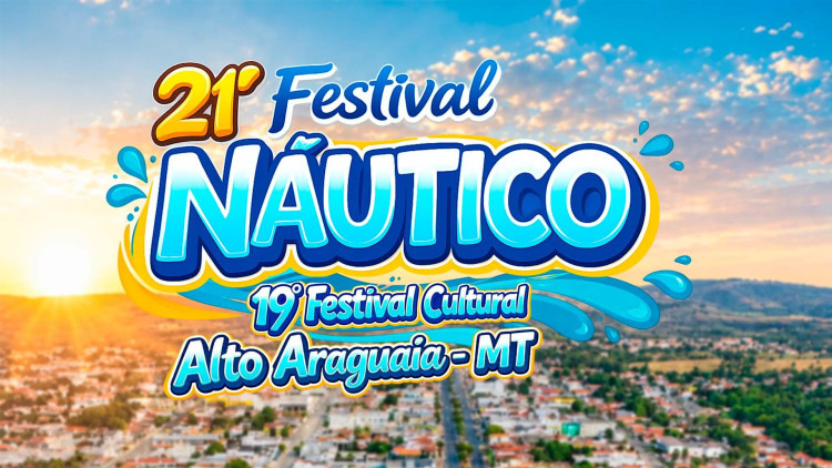 Festival Náutico e Cultural retorna após nove anos e movimenta Alto Araguaia com esporte, cultura e grandes shows