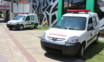 Prefeito Gustavo Melo entrega ambulâncias para reforçar atendimento na saúde em Alto Araguaia