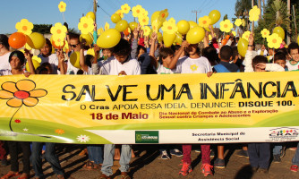 Campanha Faça Bonito em Alto Araguaia é finalizada com marcha contra abuso e exploração sexual infantil