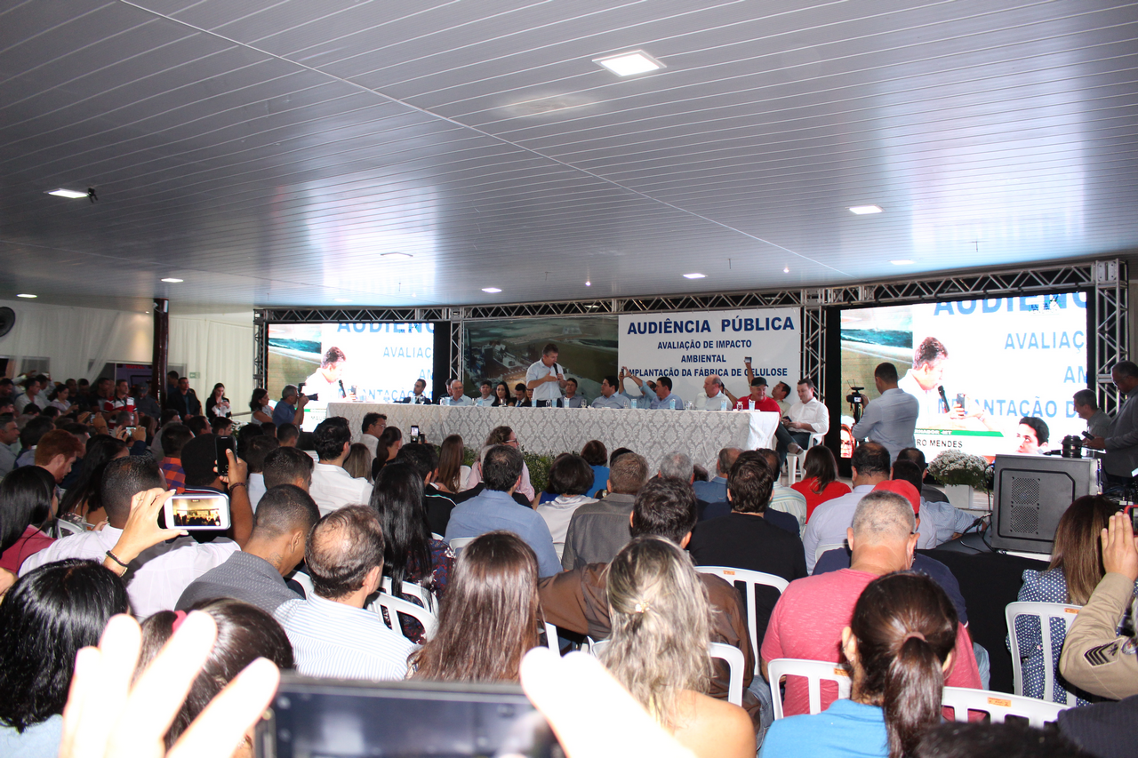 Audiência Pública para instalação da fábrica de celulose em Alto Araguaia deixa população e empresários otimistas
