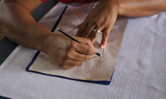 Curso de pintura em tecido é desenvolvido pelo Cras de Alto Araguaia