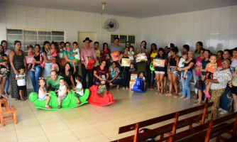 Creche Escola Maria Ferreira Ribeiro recebe novos brinquedos educativos