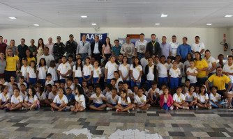 Solenidade marca o início das atividades do Programa AABB Comunidade em Alto Araguaia