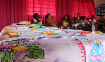 Secretaria de Assistência Social finaliza curso de pintura em tecido e bico de crochê