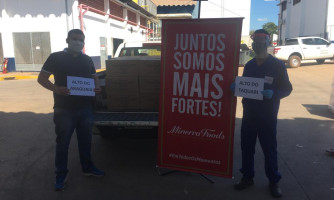 Alto Araguaia recebe doação de carne da empresa Minerva Foods