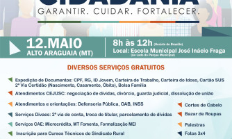 Multi Cidadania oferecerá diversos serviços à população de Alto Araguaia